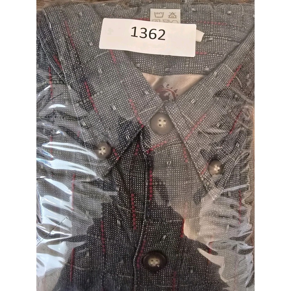 Vintage The Territory Ahead Men's XLL Plaid Button Down Shirt Long - Picture 6 of 7